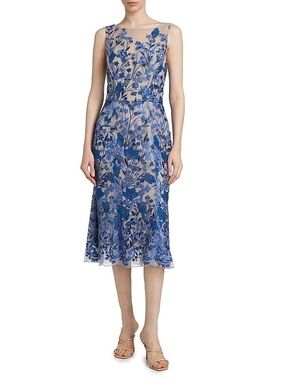Sleeveless Sequin Dot Texture Light Blue / 0 / N39M1936